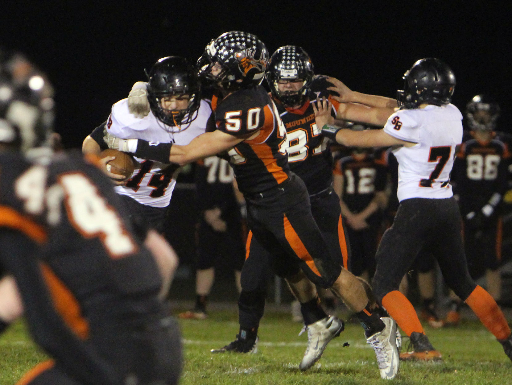 Stanley-Boyd at Elk Mound football 10-19-18